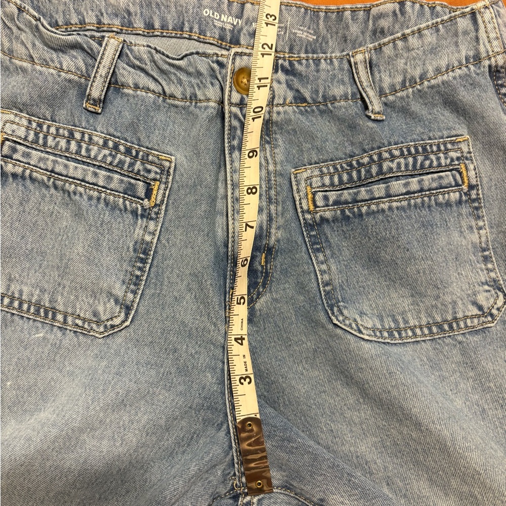 Old Navy Light Blue Wide-Leg Jeans - Picture 7 of 8